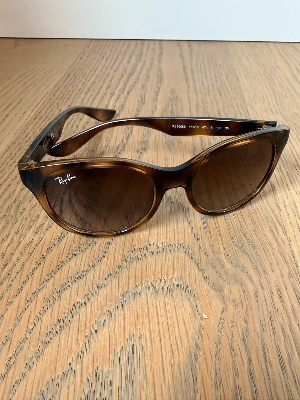 Youth Ray-Ban Brown Tortoiseshell Sunglasses